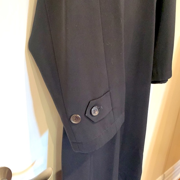 Japardine men lightweight full length black coat - Picture 4 of 7